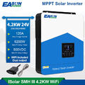 4200W 24V Solar Inverter Wechselrichter Hybrid Reinen Sinus MPPT 120A with WIFI