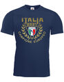 EM 2024 Italien T-Shirt Italia Europameister Campione Europeo Champion Lorbeer