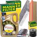 MANN INSPEKTIONSPAKET+5L TOTAL 5W-40 MOTORÖL passend für RENAULT CLIO 4 LOGAN 2