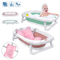 Babybadewanne Badewanne Baby Wanne Sicherheit Kissen Anti-Rutsch Faltbare 80cm#