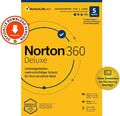 NORTON 360 DELUXE 2025 5 Geräte / 1 Jahr Internet Security kein ABO / KEY