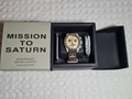 Swatch X Omega Bioceramic MoonSwatch "Mission to Saturn" 42mm Reloj de Pulsera