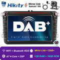 Android 12 DAB+ Autoradio GPS Navi RDS Für VW Golf 5 6 Passat Touran Polo Tiguan