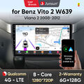 128G Für Mercedes-Benz Viano W639 2004-2014 Navi Android13 Autoradio Carplay GPS