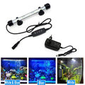 LED Aquarium Beleuchtung Aquariumleuchte Weiß Blau Fisch Tank Strahler Dimmbare