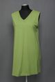 Ulla Popken Damen Tank Top Shirt 42 / 44 grün hellgrün Ärmellos V-Neck Baumwolle