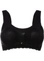 Neu Seamless Bralette aus Spitze Gr. L Schwarz Damen Bra Unterhemd BH