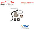 ZAHNRIEMEN-SATZ KIT SET + WASSERPUMPE GRAF KP572-1 P FÜR OPEL ASTRA F