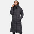 Navahoo Damen Winterjacke Steppjacke Winter Jacke lang warm Mantel Parker N036