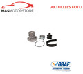 ZAHNRIEMEN-SATZ KIT SET + WASSERPUMPE GRAF KP572-2 P FÜR OPEL ASTRA F,ASTRA G