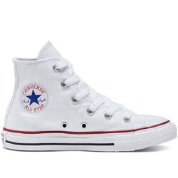 Schuhe Von Junge Mädchen Converse Chuck Taylor All Star Weiß Turnschuhe Stoff