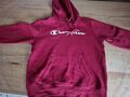 Champion  Hoody  Hooded pullover SWEATSHIRT  Pulli Kaputzenpulli  Gr M  Rot  TOP