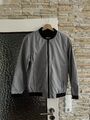 Herren Übergangsjacke Steppjacke Bomberjacke Sweatjacke Casual Grau Gr. L Neu