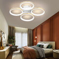 LED Deckenleuchte Blume Design Deckenlampe Dimmbar Deckenlicht Wohnzimmer Flur