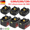 18V 6,0Ah 8,0Ah BL1850 Akku Für Makita BL1830 BL1860B BL1850B BL1840B 194205-3