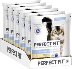 6x750g Perfect Fit Katzenfutter Trockenfutter Junior 