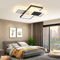 LED Design Deckenleuchte Wohnzimmer Modern Deckenlampe Dimmbar Fernbedienung 40W