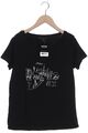 Comma T-Shirt Damen Shirt Kurzärmliges Oberteil Gr. EU 36 Schwarz #tx0309x