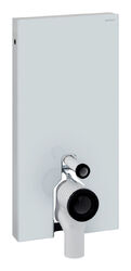 Geberit Monolith Sanitärmodul für Stand-WC Höhe 101 cm - Glas Weiß - 131003SI5