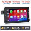 7''Android 13 Autoradio Carplay Für Alfa Romeo 159 Sportwagon Brera Spider 2+32G