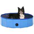 Hundepool Faltbar Schwimmbecken Hundebad Wasserbecken für Hunde PVC vidaXL