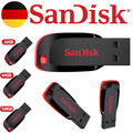 SanDisk Cruzer Blade USB Stick 16GB 32GB 64GB 128GB Speicher Stick Flashspeicher