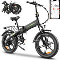 500W E Mountainbike 20 Zoll Elektrofahrrad Klapprad E-Fahrrad Electric Bike