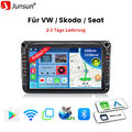 8''DAB+ Für Golf 5 6 Jetta Polo 6R Caddy Carplay Android 13 Autoradio GPS NAV FM