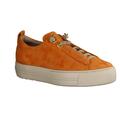 Paul Green 5017-275 Damensneaker, Leder, Papaya (Orange), Schnellschnürung