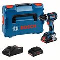 Bosch Akku-Schlagbohrschrauber GSB 18V-90 C, 2x ProCORE 4.0Ah, Ladegerät, L-BOXX