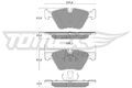 TOMEX Brakes Bremsbelagsatz Scheibenbremse TX 17-33 für BMW 5er F10 Touring F11