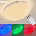 RGB LED Farbwechsler Decken Leuchten Sternenhimmel Flur Wohn Schlaf Zimmer Lampe