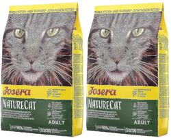 JOSERA NatureCat 2x10kg (20kg) Premium Trockenfutter für ausgewachsene Katzen