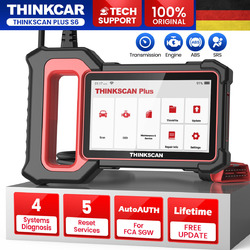 THINKSCAN PLUS S6 Auto Auslesegerät OBD2 Diagnosegerät Scanner ABS SRS TPMS KFZ