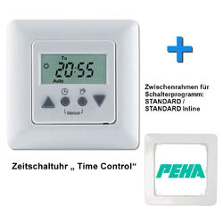 Time Control Rolladen Zeitschaltuhr Steuerung für PEHA Standard Dialog Aura Nova