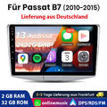 Android 13 Autoradio Carplay Auto DSP GPS Navi Für VW Passat B6 B7 Carplay DAB+