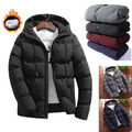 Herren Jacke Winter Warme Daunenjacke Gefüllte Jacke Outdoor Mit Reißverschluss