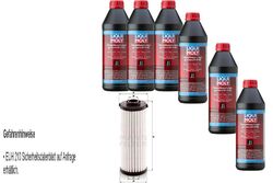 6 L LIQUI MOLY DSG Getriebeöl 8100 MANN Getriebeölfilter für Skoda Octavia III