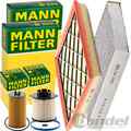 MANN FILTER INSPEKTIONSPAKET passend für 1.6 CDTI OPEL ASTRA J ZAFIRA TOURER C