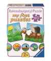 Ravensburger my first puzzles 9 x 2 Teile Puzzle Tiere im Garten | Kinderpuzzle