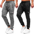 Sporthose Cargohose Jogger Trainingshose Men Classic Print Herren BOLF Fitness 