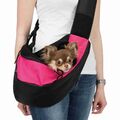 Trixie Fronttasche Sling pink/schwarz 50 x 18 x 25 cm bis zu 5 kg Hundetransport