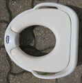 CHICCO WC-Softsitz mit Griffen Toilettensitz weiss