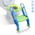 Toilettentrainer Treppe Toilettensitz Lerntöpfchen WC Sitz Kinder PP PU Leiter