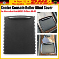 Für Mercedes Benz C-Klasse W203 Mittelkonsole Abdeckung Rollo 2000-2007 -Schwarz