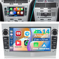 Für Opel Astra H Corsa C/D Vivaro Carplay Autoradio 2+32G Android 14 GPS NAV RDS