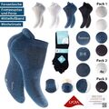 Neu 4 paar Unisex Sneaker Socken Herren Damen Sport Freizeit Kurzsocken Füßlinge