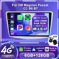 Android 14 Autoradio Für VW Magotan Passat CC B6 B7 CarPlay GPS Navi BT DAB+QLED