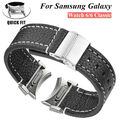 Leder Armband für Samsung Galaxy Watch 6 5 4 40/44mm 6 Classic 43/47mm 5Pro 45mm