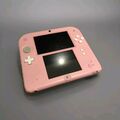 Nintendo 2DS Pink / Weiß **v.guter Zustand** vorinstalliert mit TomoDachi Life